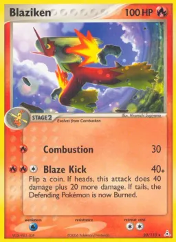Blaziken 20 Holon Phantoms