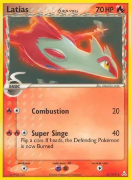 Latias δ 21 Holon Phantoms