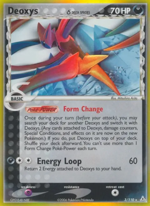 Deoxys δ 3/110