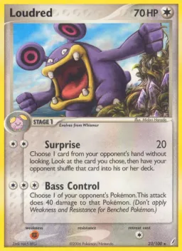Loudred 23 Crystal Guardians
