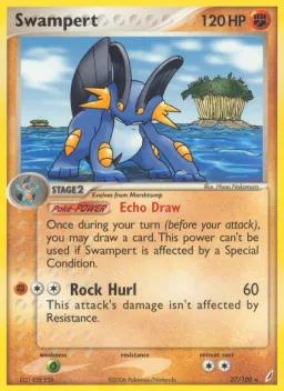 Swampert 27 Crystal Guardians