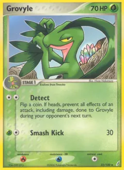 Grovyle 32 Crystal Guardians