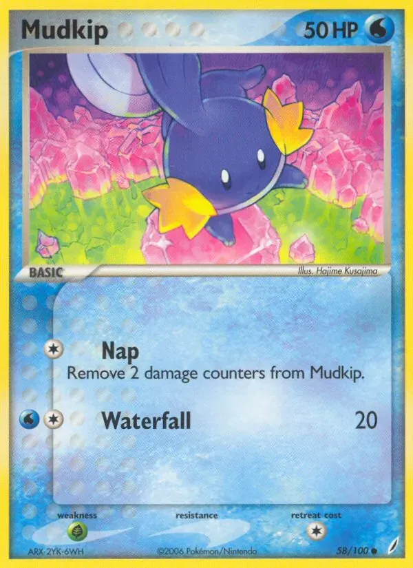 Mudkip 58/100 Crystal Guardians