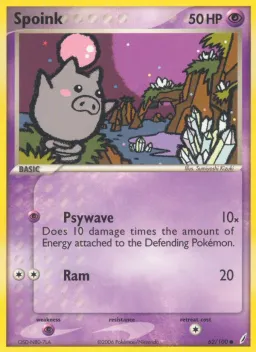 Spoink 62 Crystal Guardians