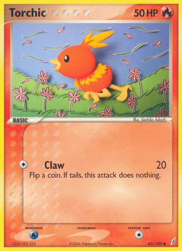 Torchic 65/100 Crystal Guardians