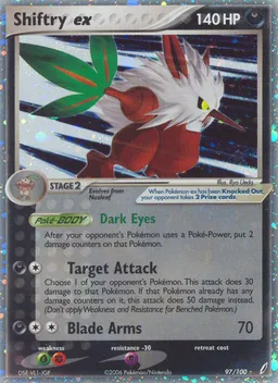 Shiftry ex 97 Crystal Guardians