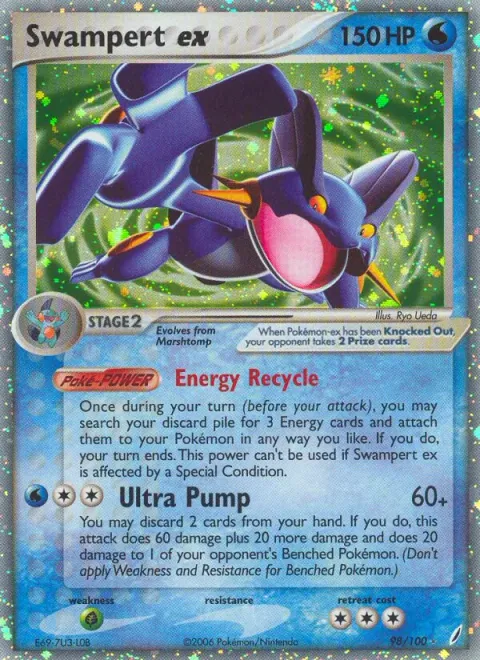 Swampert ex 98/100