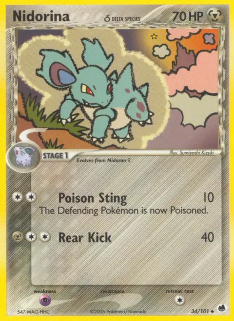 Nidorina δ 34/101