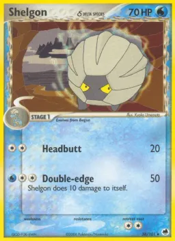 Shelgon δ 38 Dragon Frontiers