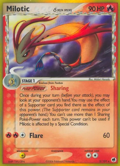 Milotic δ 5/101