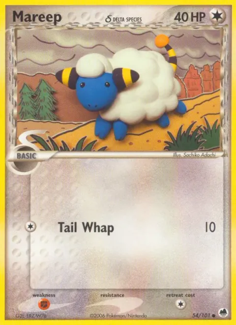 Mareep δ 54/101