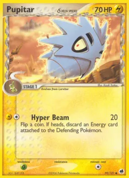 Pupitar δ 59 Dragon Frontiers