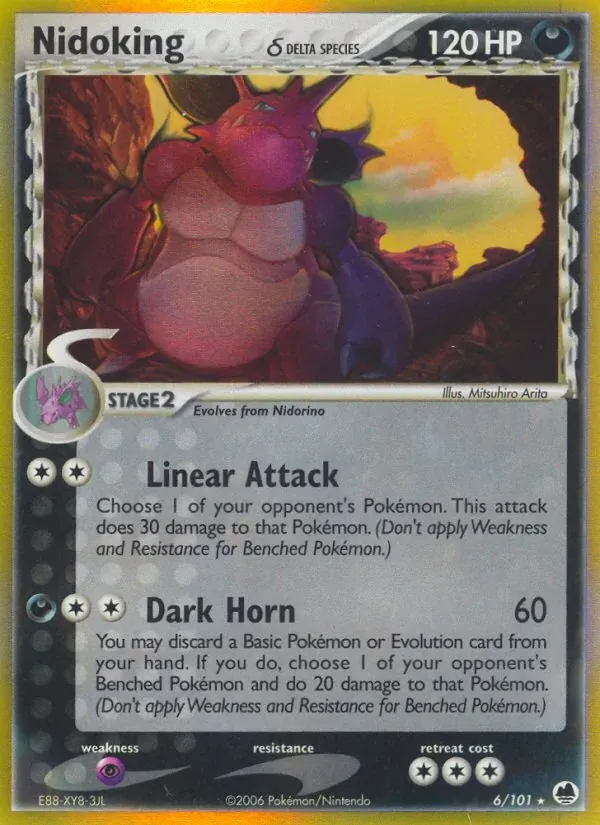 Nidoking δ 6/101 Dragon Frontiers