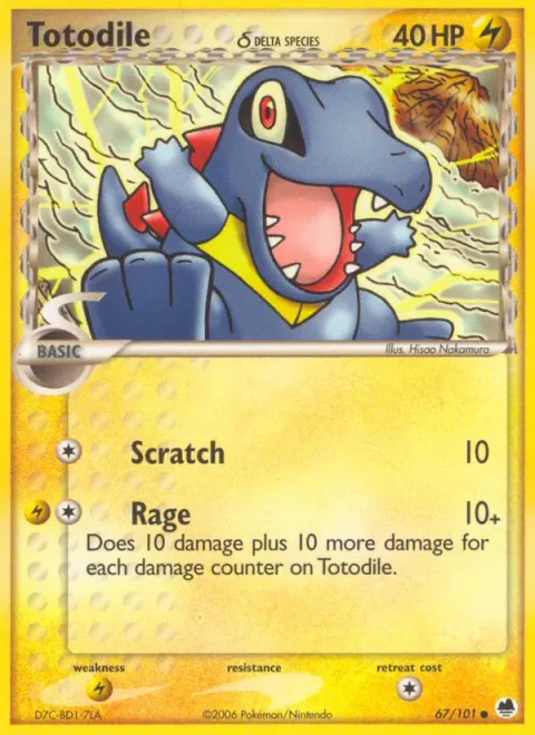 Totodile δ 67/101