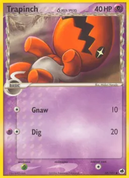 Trapinch δ 68 Dragon Frontiers
