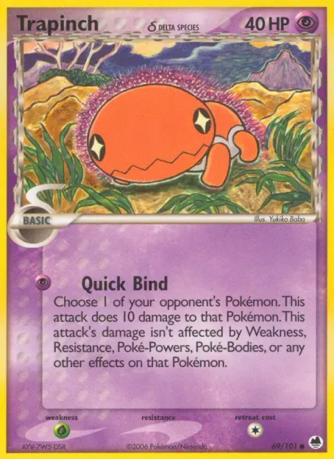 Trapinch δ 69/101