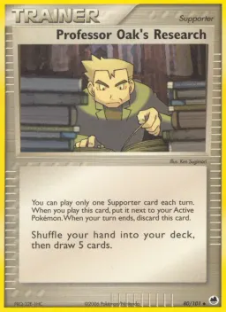 Professor Oak's Research 80 Dragon Frontiers