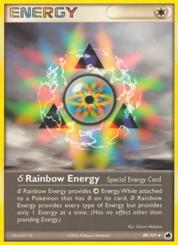 δ Rainbow Energy 88/101 Dragon Frontiers