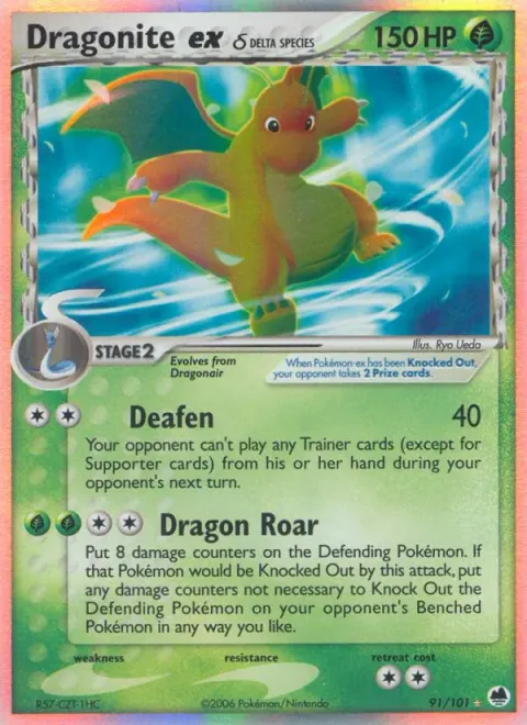 Dragonite ex δ 91/101