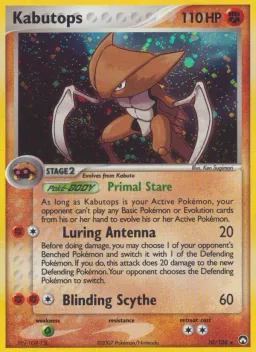 Kabutops 10 Power Keepers