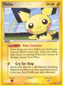 Pichu 21 Power Keepers