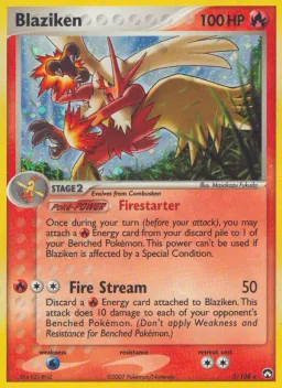 Blaziken 5 Power Keepers