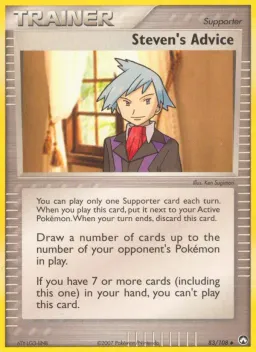 Steven's Advice 83 Power Keepers