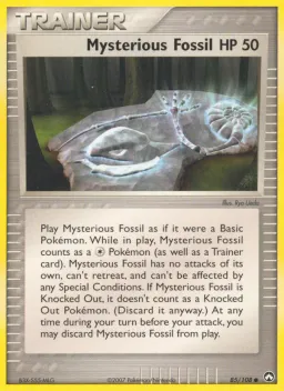 Mysterious Fossil 85 Power Keepers