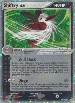 Shiftry ex 97 Power Keepers