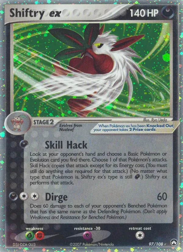Shiftry ex 97/108 Power Keepers