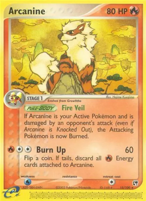 Arcanine 15/100