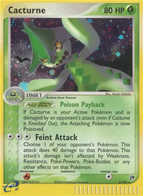 Cacturne 2/100