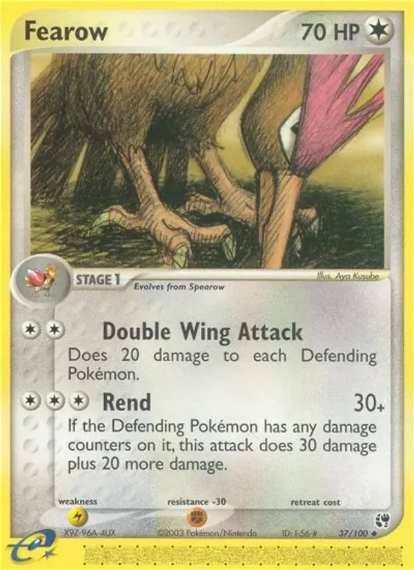Fearow 37/100 Sandstorm