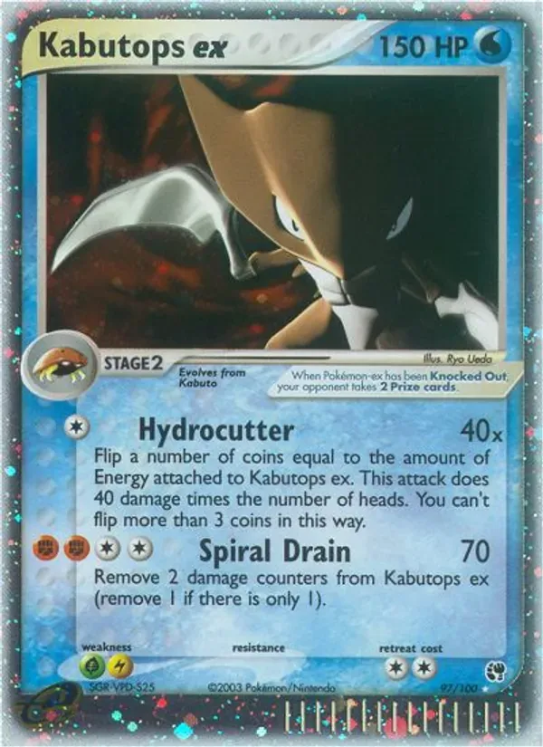 Kabutops ex 97/100 Sandstorm