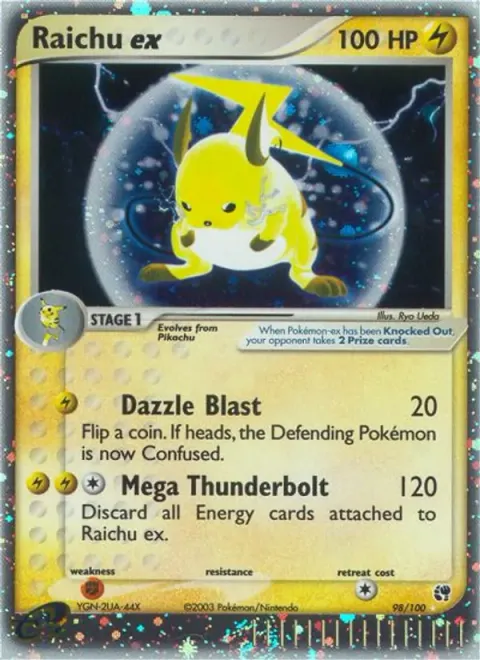 Raichu ex 98/100