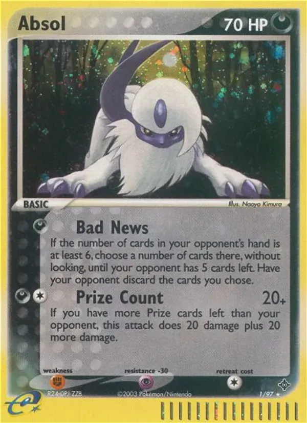 Absol 1/97 Dragon