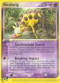 Girafarig 16 Dragon