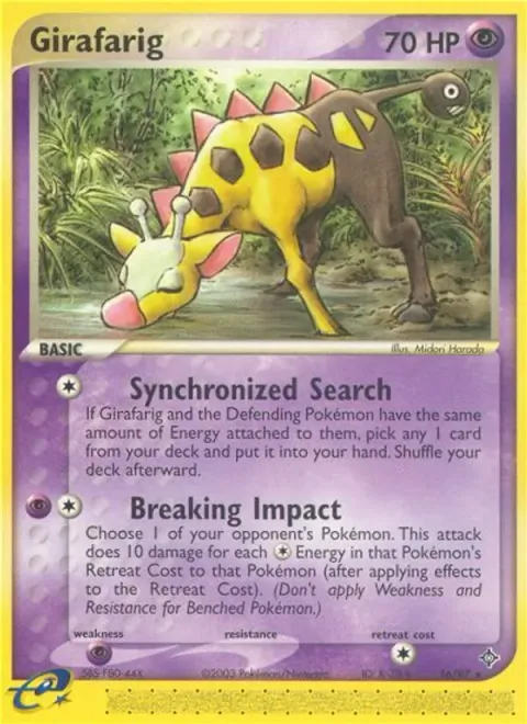 Girafarig 16/97