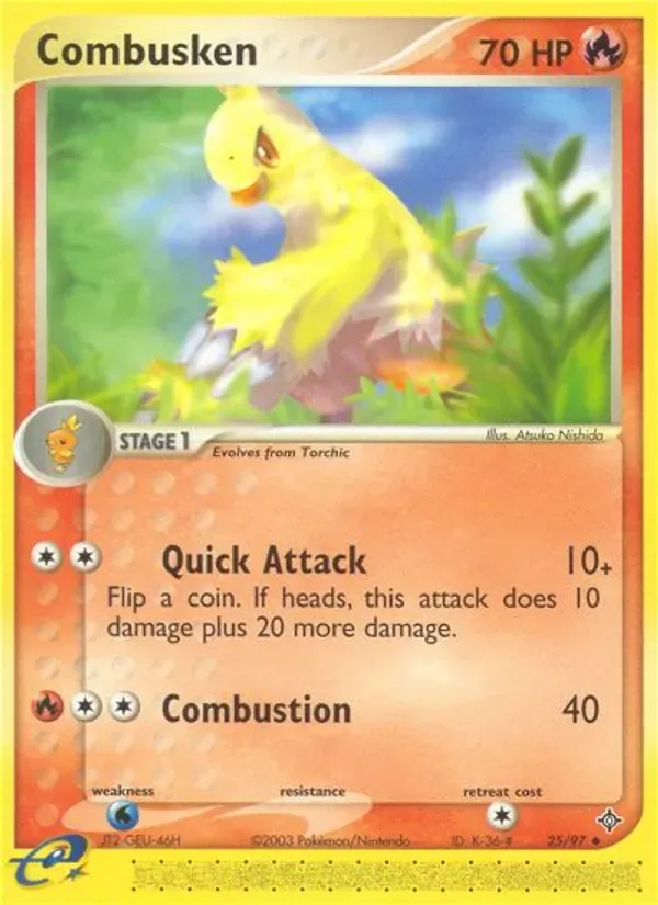 Combusken 25/97 Dragon