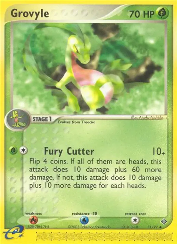 Grovyle 31/97 Dragon