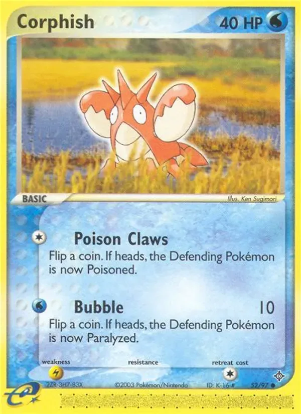 Corphish 52/97 Dragon
