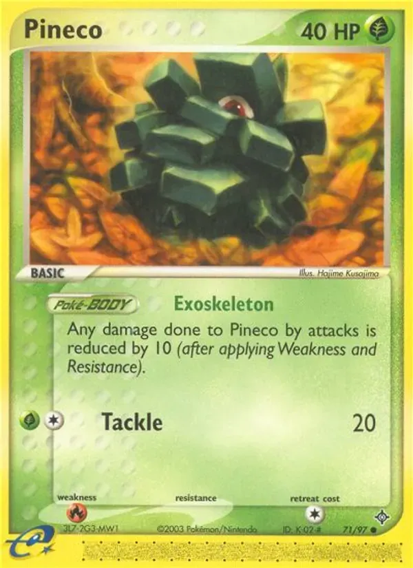 Pineco 71/97 Dragon