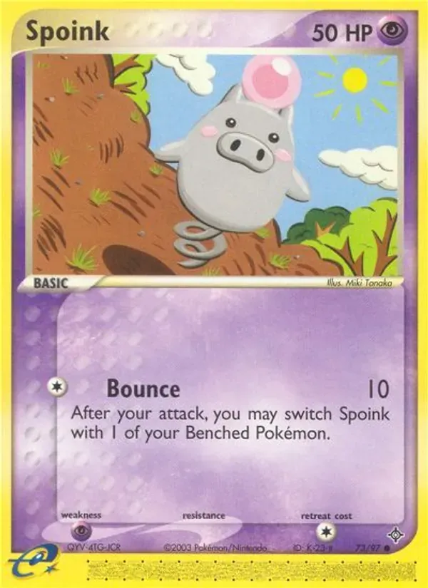 Spoink 73/97 Dragon