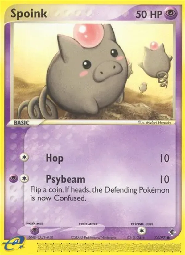 Spoink 74/97 Dragon
