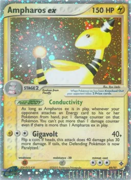 Ampharos ex 89 Dragon
