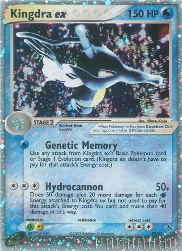 Kingdra ex 92/97 Dragon