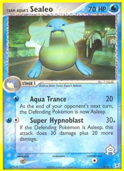 Team Aqua's Sealeo 16 Team Magma vs Team Aqua