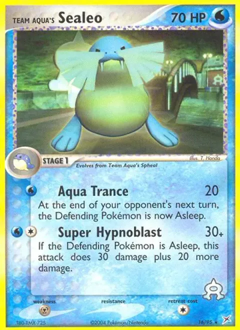 Team Aqua's Sealeo 16/95