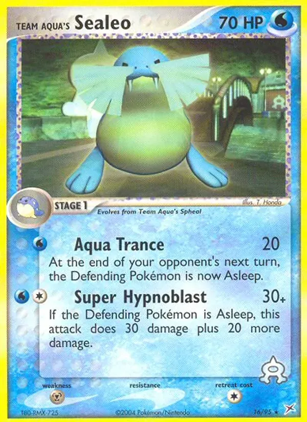 Team Aqua's Sealeo 16/95 Team Magma vs Team Aqua