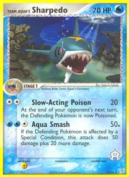 Team Aqua's Sharpedo 18 Team Magma vs Team Aqua
